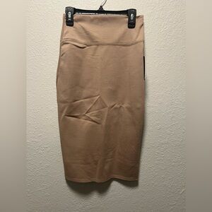 Khaki Pencil Skirt
